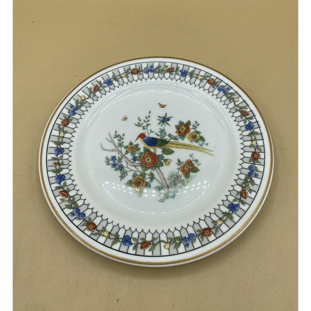 Syracuse China Somerset Bird Design Pattern O.P. Co. 6” Bread Plate
